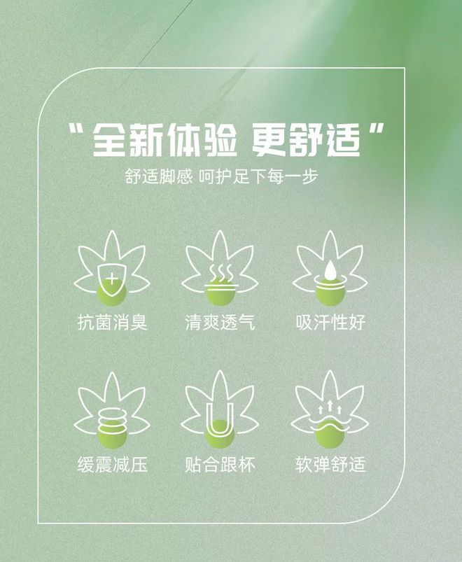 草本抗菌鞋垫全方位呵护你的运动健康bsports必一体育网页版登录(图2)